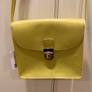 Topshop Yellow Purse